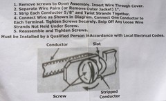 Antique Replica Electrical Plug – Long neck decagon design polarized cord rewire