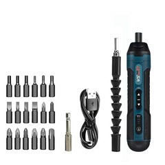 44 in 1 Cordless Electric Screwdriver 1300mah Rechargeable Adjustment Power Dril