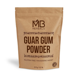 Guar Gum Powder 8 oz (0.5 LB / 227 Gram) | Gluten Free Thickening Agent for Soup