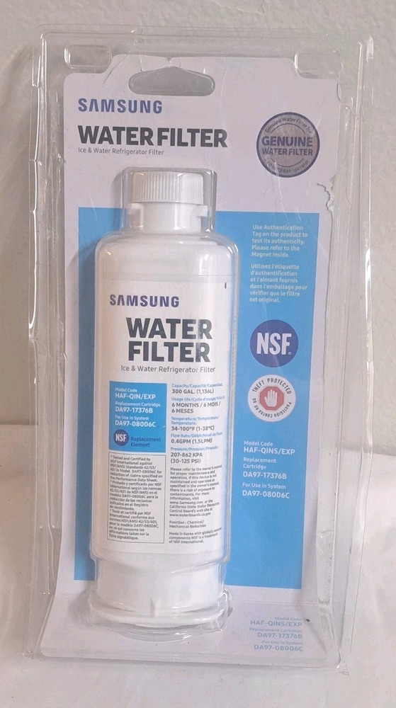Samsung DA97-17376B Water Filter HAF-QINS/EXP Genuine OEM New Sealed
