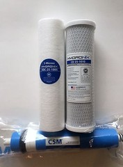 HYDRO LOGIC STEALTH RO150 REPLACEMENT FILTER PACK- 150 GPD MEMBRANE RO 150