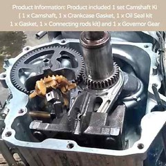 84005207 793880 Camshaft Kit W/691968 Governor & Oil Slinger for B&S, Replaces 3