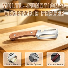 2PCS 2 in 1 Multi-Functional Vegetable Peeler for Kitchen Stainless Steel Peeler