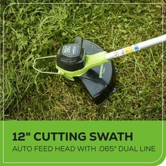 Greenworks 40V Cordless Leaf Blower and String Trimmer Combo Kit w/ 2Ah Battery