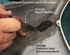 JOUNJIP Plastic Welding Kit Deluxe – UL Certified – 17 Pc Aluminum Repair Tap…