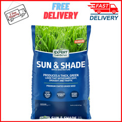 Expert Gardener Sun & Shade Southern Grass Seed Mix 20 lb Sun to Partial Shade