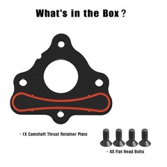 Camshaft Retainer Plate Kit Gasket and Bolt set fits GM Gen 3 4 5 LS