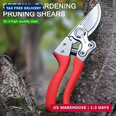 Kynup 8.6″ Professional Pruning Shears for Gardening, SK5 Stainless Steel Garden