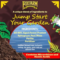 FoxFarm FX14047 2-Cubic Feet FoxFarm Happy Frog Potting Soil