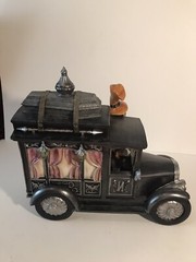 December Diamonds Halloween 12.5in Spooky Man in Hearse
