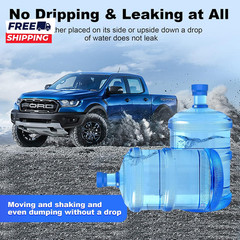 3 & 5 Gallon Water Jug Cap 3 Pack Reusable Food Grade Silicone Replacement Cap