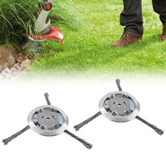 2Set Lawn Mower Steel Wire Grass Trimmer Head Brush Cutter Weed Eater Trimmer