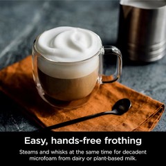 Ninja R-ES601 Luxe Café Premier Espresso Machine, Silver – Certified Refurbished