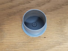 Pool Fence Hole Caps :: GRAY Color :: UV Rated
