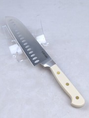 CAROTE Kitchen Knives, Stainless-Steel Blades & Triple-Riveted BEIGE Handles NEW
