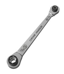 Speed Wrench 8-in-1 SAE Double End Reversible Ratcheting Combination Tool