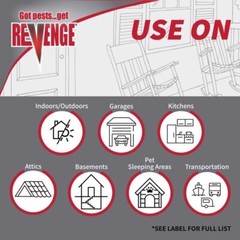 Bonide Revenge Termite & Carpenter Ant Killer Ready To Use Indoor Outdoor Use