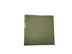 Avocado Green Ceramic Tile Shower Backsplash 4.25 in Subway Mid Century Modern