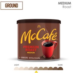 McCafe Premium Roast, Ground Coffee, Medium Roast, 30oz. Canned