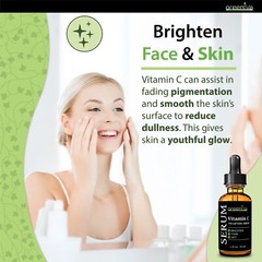 Organic Vitamin C Serum for Face- (1 Ounce)