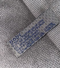 NORWEX Gray Baclock Body Bath Towel Full Size 55” X 26” Antibac NEW Never Used