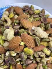 Raw Cashews Raw Almonds Raw Shelled Pistachios Fiesta Gourmet Mix by Agro Sun