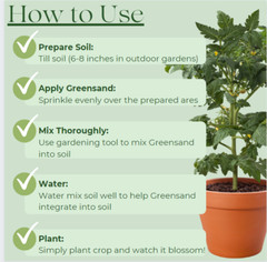 Greensand Soil Amendment; Special Container Gardening Additive