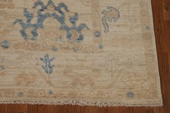 Oushak Turkish Rug 5×7 Vegetable Dye Handmade Wool Oriental Carpet for Any Room
