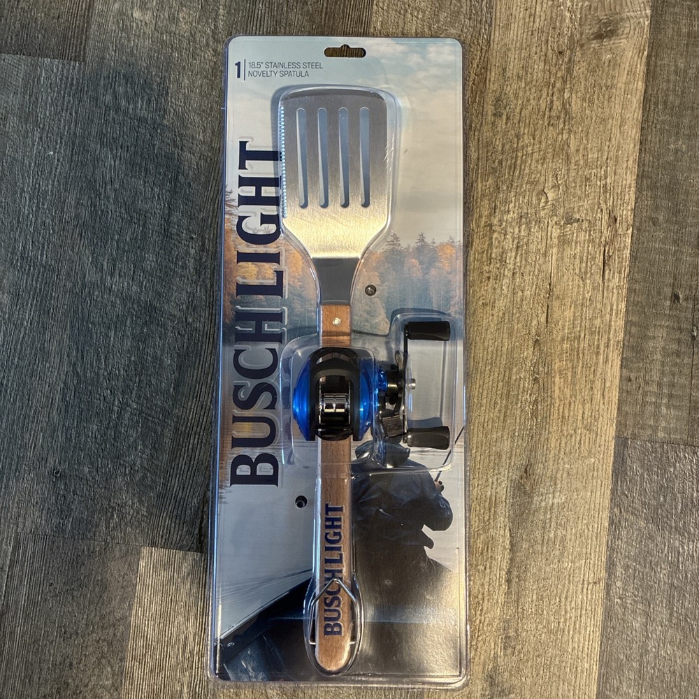 Busch Light 18.5” Stainless Steel Novelty Spatula New