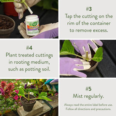 2 Pack Garden Safe Takeroot Rooting Hormone, New Plants Growth Powder – 2 Oz