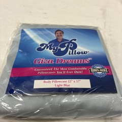 My Pillow Pillow Case Set 100% Certified Giza Light Blue