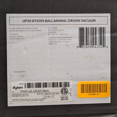 Dyson Ball Animal Origin Upright UP20 Vacuum Corded Purple (304973-01)