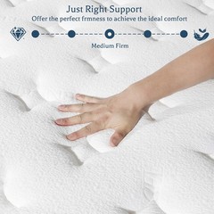 10″12″14″ Memory Foam Spring Hybrid Mattress in A Box Twin Full Queen King Size