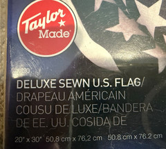 Taylor Made 8430 United States 50-Star Flag 20″ x 30″ Deluxe Sewn Marine Boat