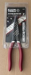 Klein Tools American Forged Side-Cutting Long Nose Pliers D203875