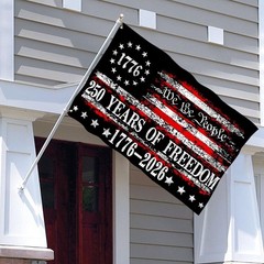 3Ply 250 Years American Anniversary Flag Betsy Ross 250th Anniversary USA Fla…