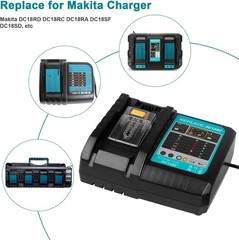 2PACK For Makita 18Volt 8.0Ah LXT Li-Ion Battery BL1860B BL1830 BL1850 /Charger