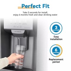 4-1X For LG LT1000P ADQ747935PACK Refresh Refrigerator Ice Water Filter US