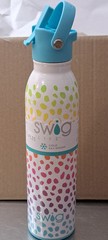 Swig Life “Wild Child” 20 Oz Water Bottle Flip And Sip Lid New!