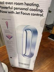 Dyson Hot+Cool Fan And Heater (AM09) White/Silver Works Great W/ Remote Read
