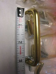 10 yes 10 Amerock BP865-3 Polished Brass 3″cc Cabinet Wire Pull Handles