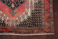 Vintage Pink Traditional Area Rug 5×11 Hand-knotted Wool Geometric for Any Room