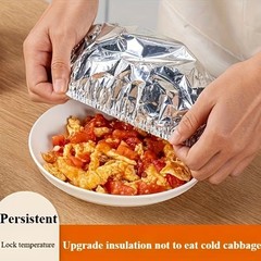 Reusable Food-grade Aluminum Foil Film for Oven, Insulation, Takeaway & Picnic