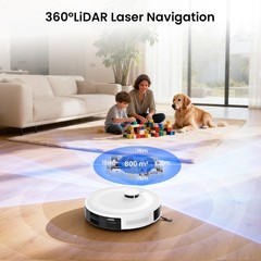 Lefant M2L Plus 7000Pa Robot Vacuum Cleaner Self-Emptying 2.4G/5G Smart Sweeper