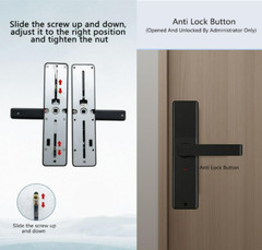 Smart Fingerprint Door Lock, Keyless Entry Front Door Lock Deadbolt