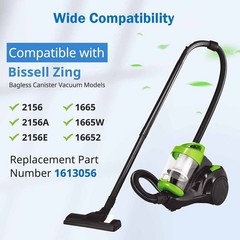 Filters for Bissell Zing & Powerforce Bagless Canister Vacuum 2156A 1665 16652
