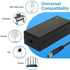 AC to DC 12V/24V 2A/3A/5A/6A/10A Power Supply Adapter Transformer 5.5×2.1mm Plug