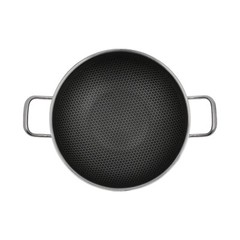 12-inch Stainless Steel Sauté Pan Skillet Non-stick Frying Pan With Lid