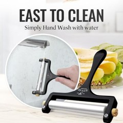 Zulay Kitchen Wire Cheese Slicer