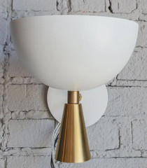 Italian Diabolo Brass Wall Sconce Bedroom Light Fixture Luxury Lighting For Home